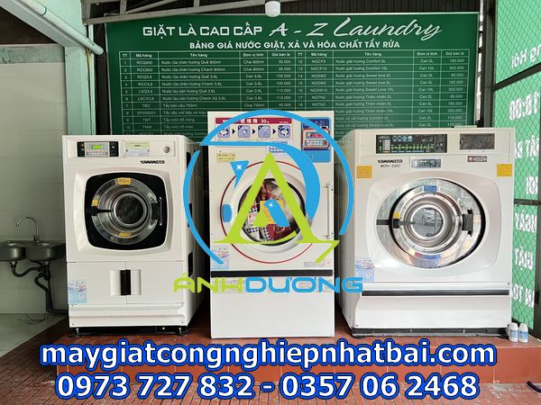 Máy giặt công nghiệp tại Đồng Hới Quảng Bình